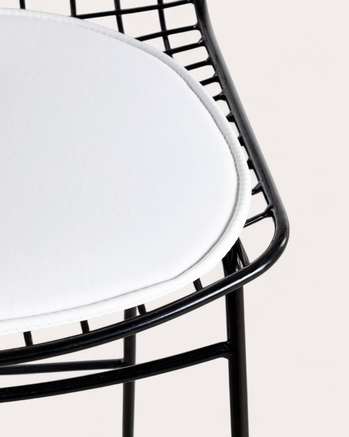 Taburete Alto de Metal (66 cm) Respaldo Bajo Aras , imagen de galer&iacute;a 5