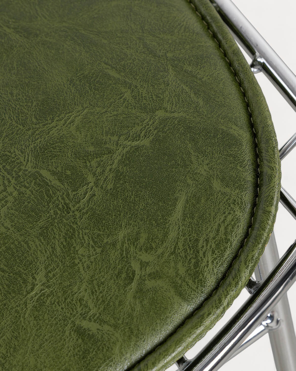 Taburete Alto de Metal (66 cm) Respaldo Bajo Aras , imagen de galería 6