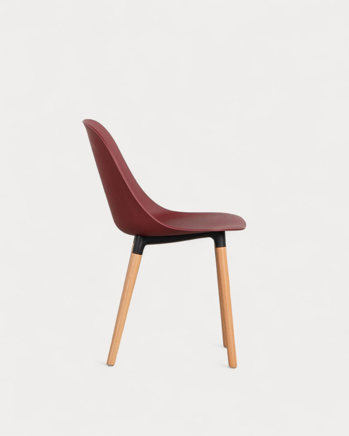 Silla de Comedor en Polipropileno y Madera Reine, imagen de galer&iacute;a 2