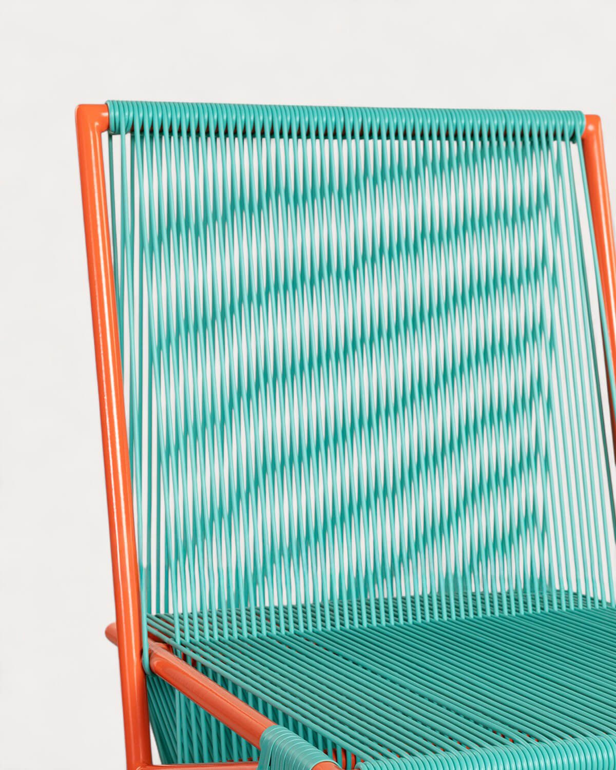 Pack 4 Sillas de Comedor de Ratán Sintético y Metal Amur Colors, imagen de galería 7