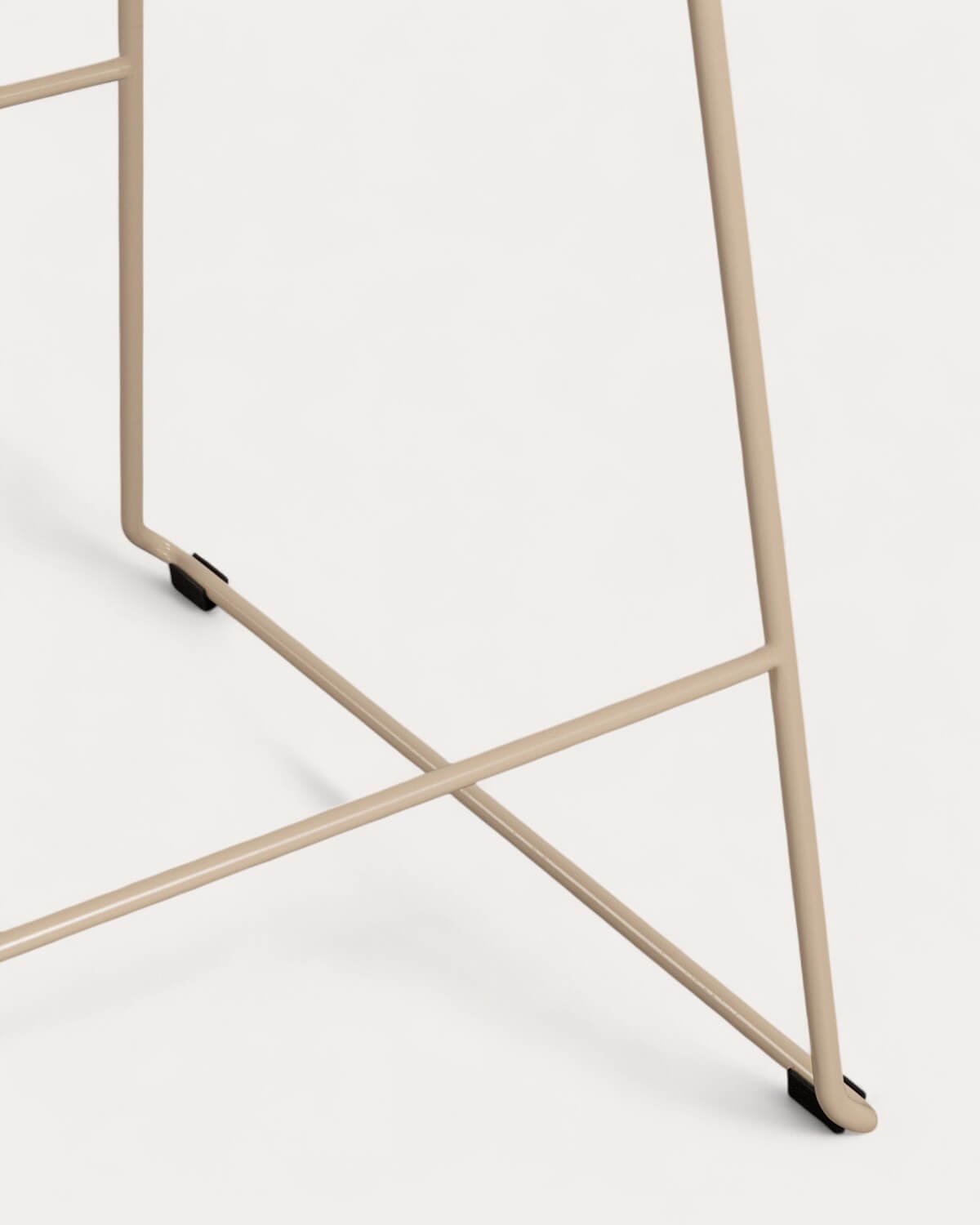 Taburete Respaldo Bajo de Metal (66 cm) Aras Fresh, imagen de galería 6