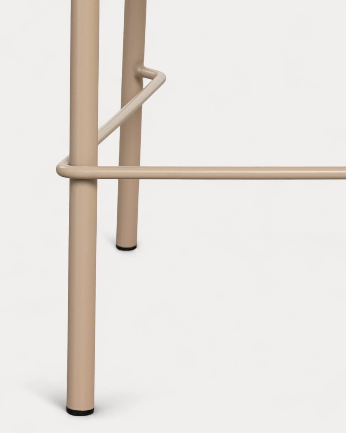 Taburete Alto de Tela y Metal (64 cm) Hades Soft, imagen de galería 6