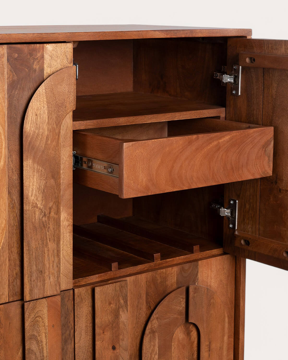 Mueble Bar 90x40 cm de Madera de Mango Lenan, imagen de galer&iacute;a 5
