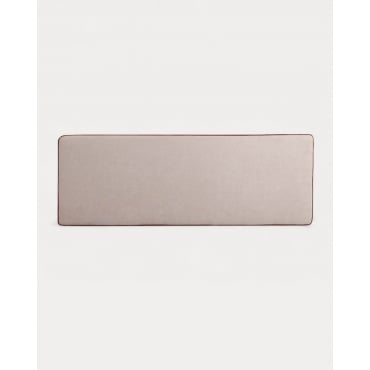 Cabecero para Cama de Tela (60x170 cm) Ilham Beige Seashell - The Masie