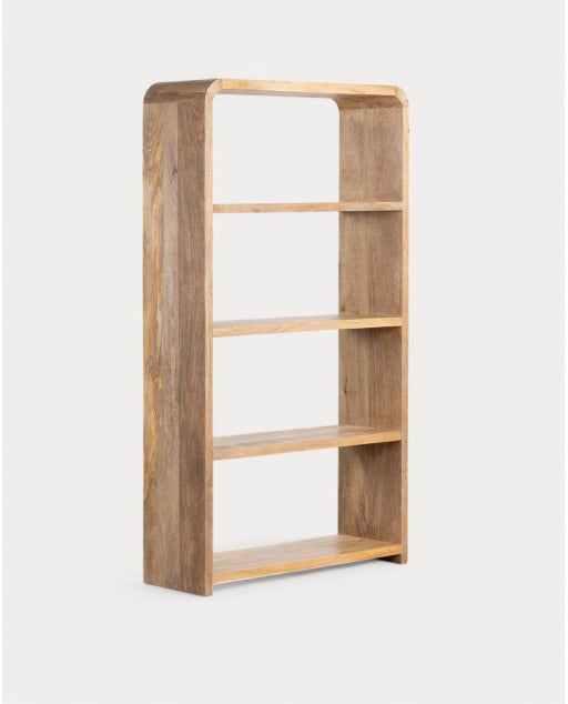 Estantería de Madera de Mango (181x100 cm) Vanile - Mango Natural