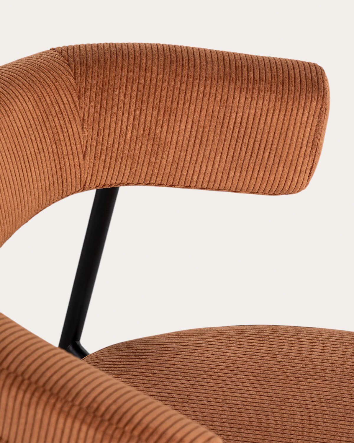 Silla de Comedor de Metal Eloise Pana, imagen de galería 6