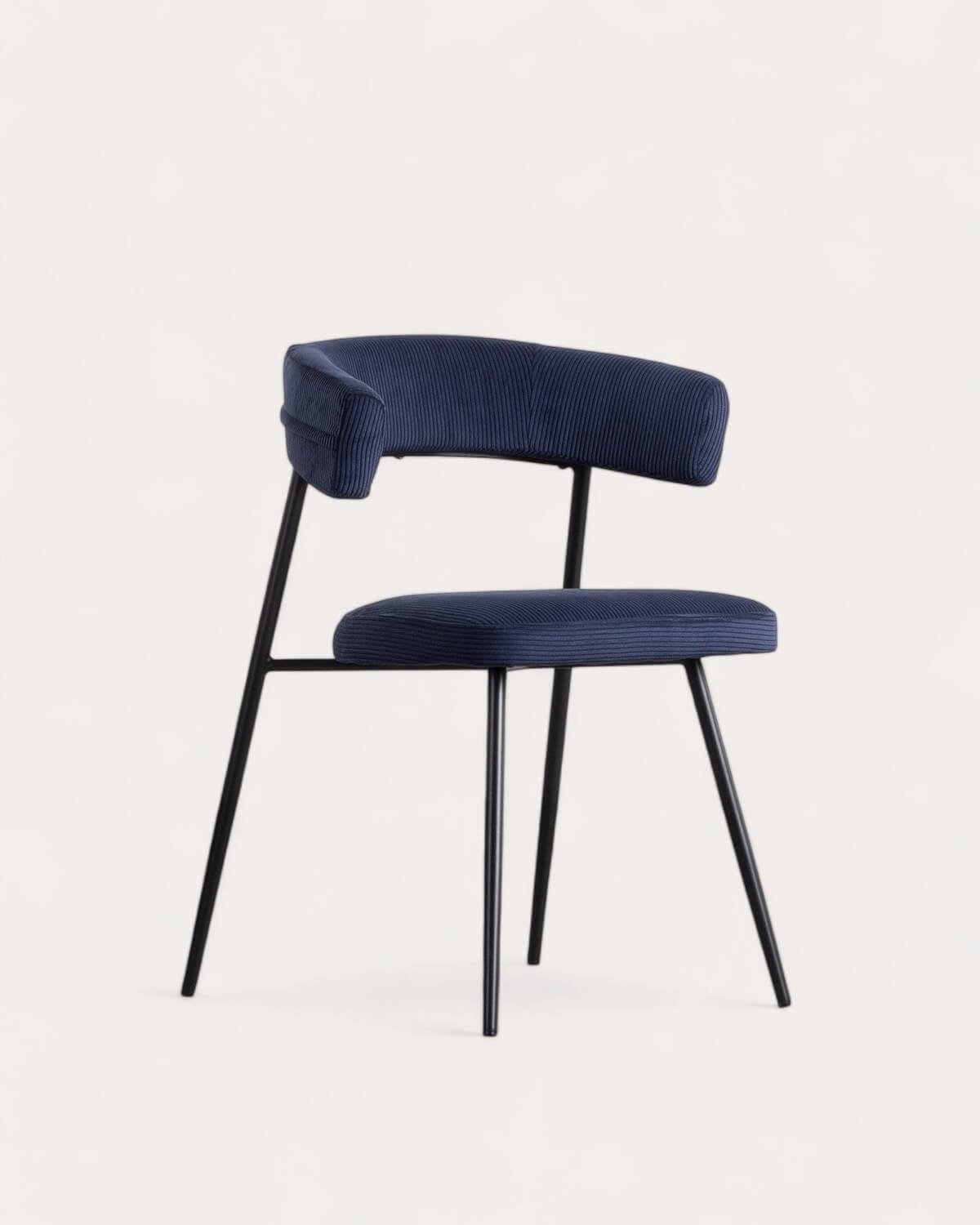 Silla de Comedor de Metal Eloise Pana, imagen de galería 1