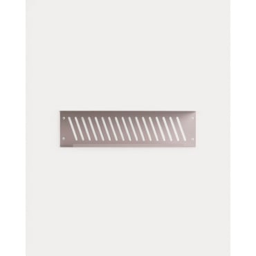 Estante de Pared de Metal Bulnes Marrón Clay - The Masie