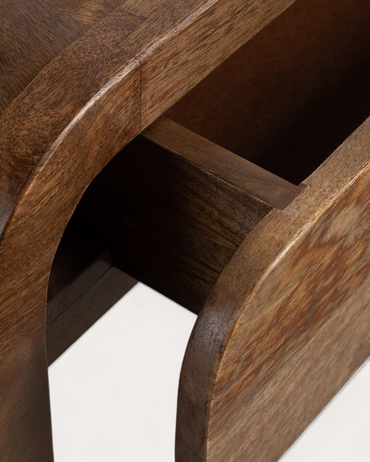 Mueble de TV con 3 Cajones 160x45 cm de Madera de Mango Vanile, imagen de galer&iacute;a 7