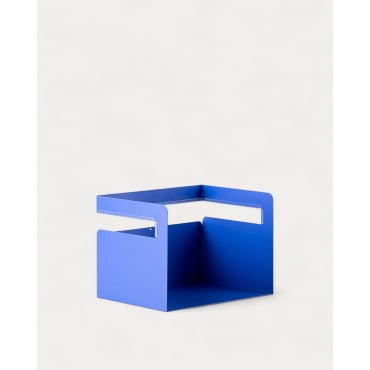 Estante Auxiliar de Metal Vigo Azul Sapphire - The Masie