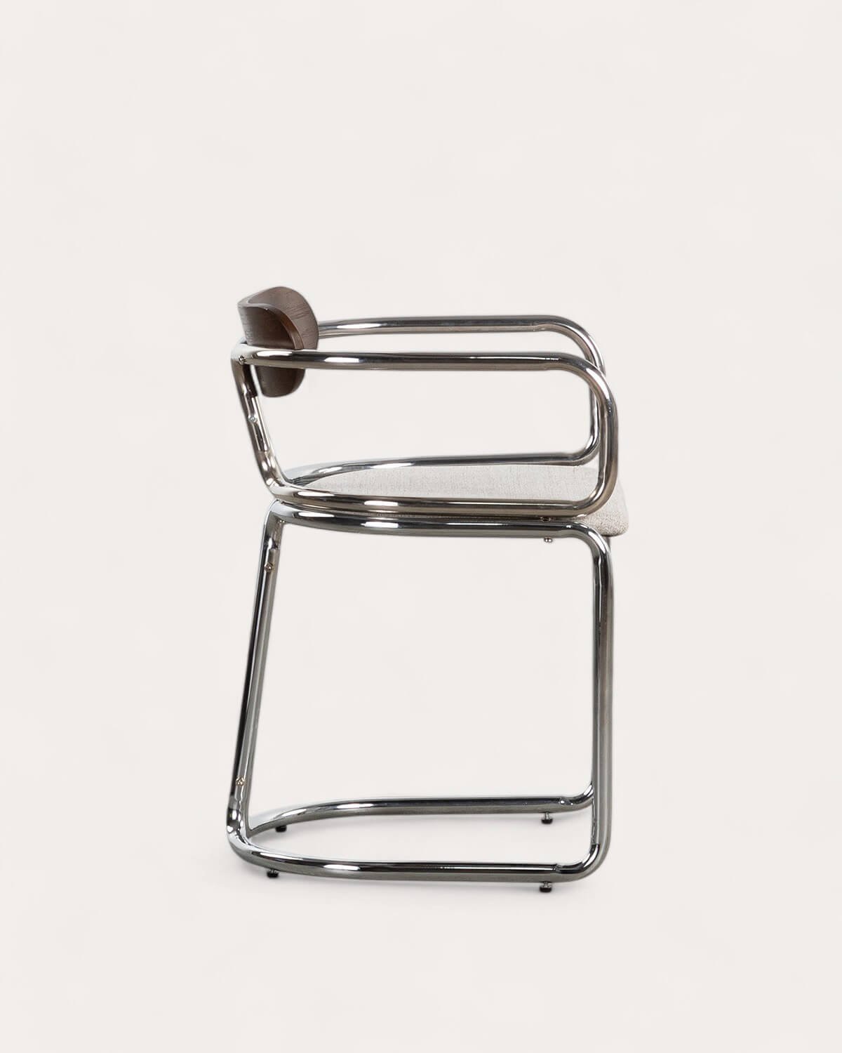 Silla de Comedor con Reposabrazos de Tela y Madera Teba , imagen de galer&iacute;a 4