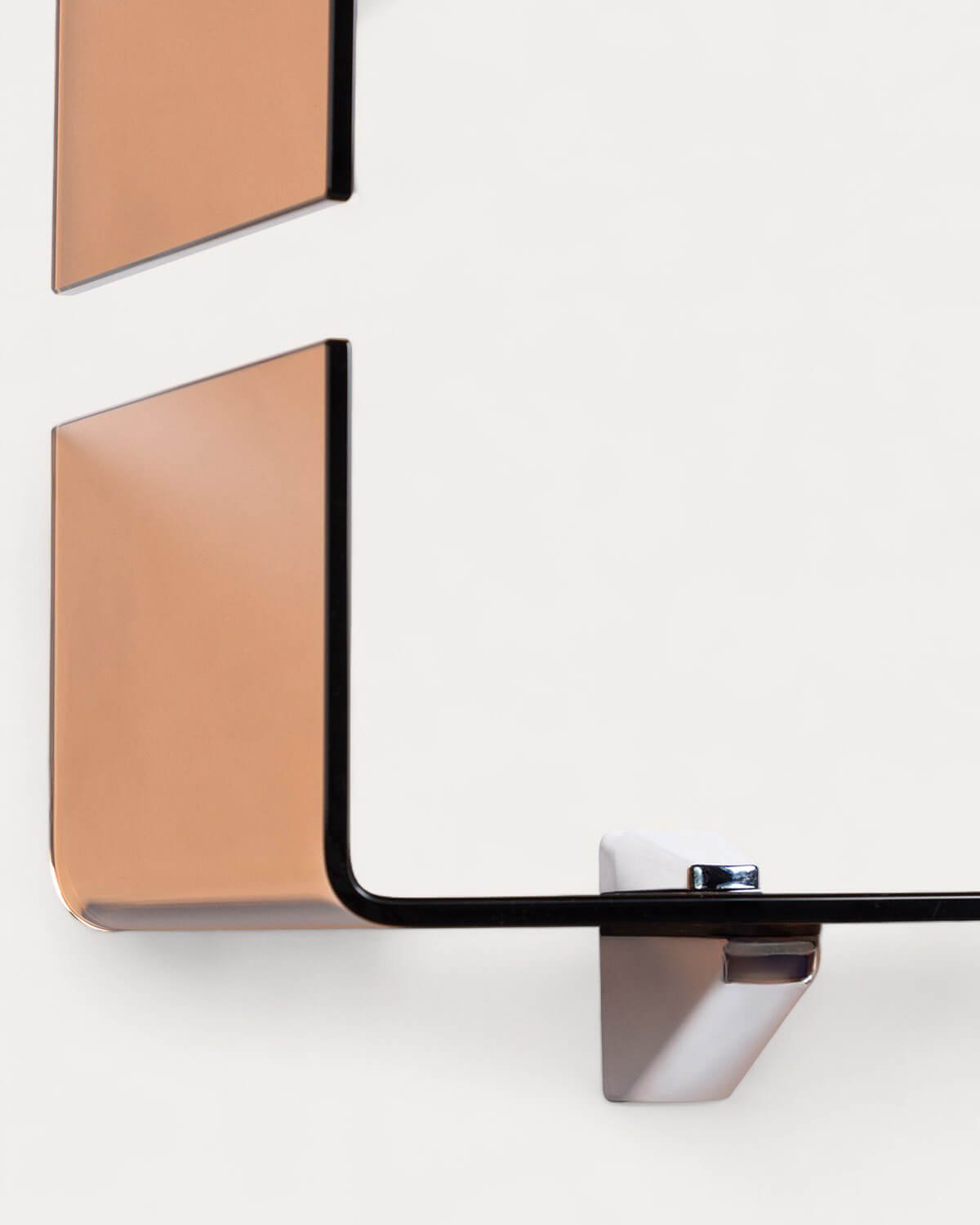 Conjunto de Estantes de Pared de Cristal Curvado Iris, imagen de galer&iacute;a 4