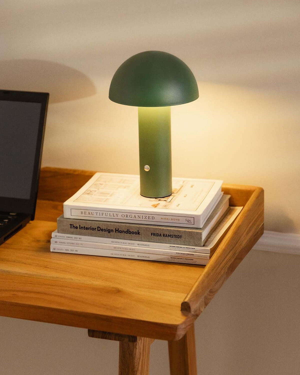 Lámpara de Mesa LED Inalámbrica (Ø15 cm) Biar, imagen de galería 3