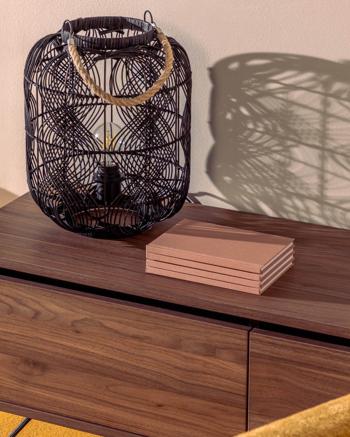 Lámpara de Mesa de Ratán Hopp, imagen de galería 2