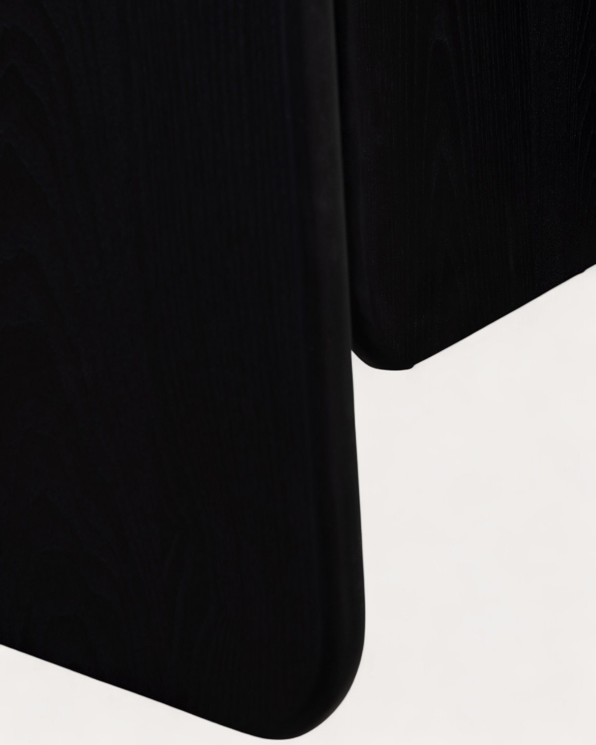 Consola recibidor rectangular 130x40 cm de madera de pino y madera de olmo Kuroen, imagen de galer&iacute;a 7