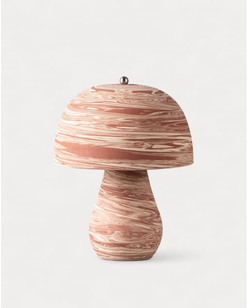 Lámpara de Mesa de Terracota Lira