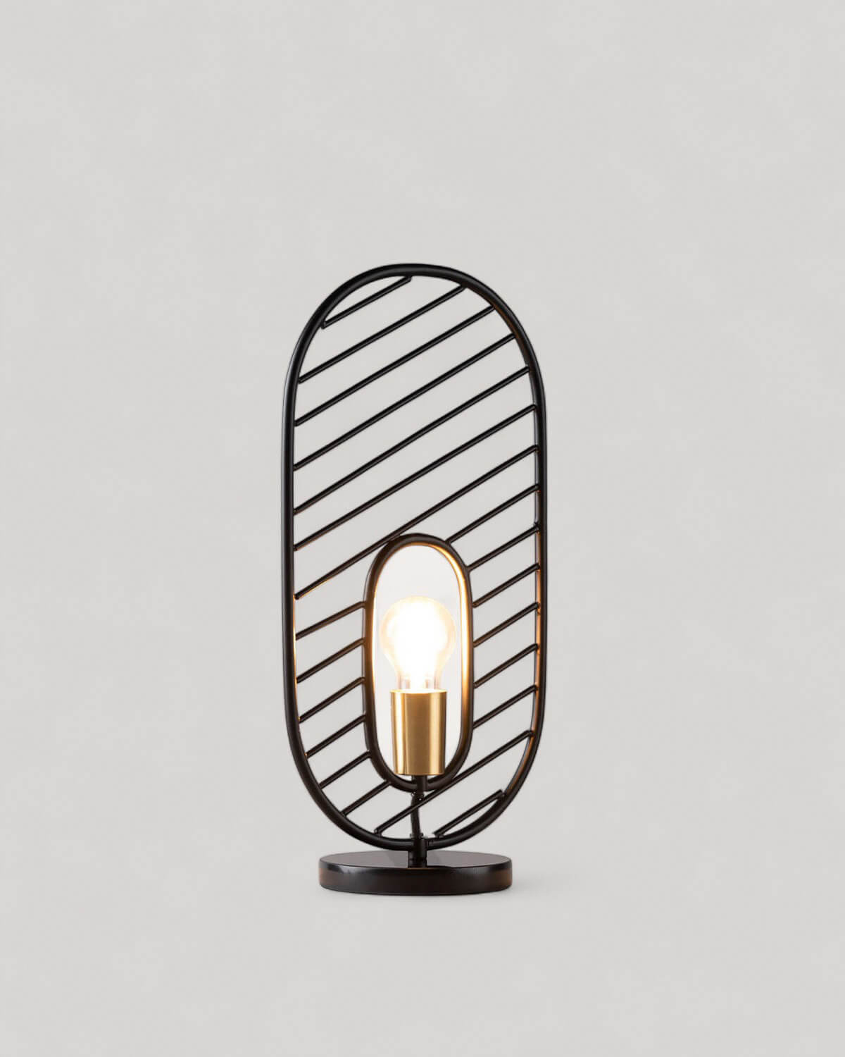 Lámpara de Mesa de Metal y Mármol Nima, imagen de galería 2