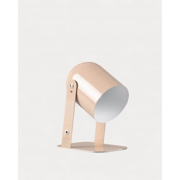 Lámpara de Mesa de Metal Marís Marrón Clay - The Masie