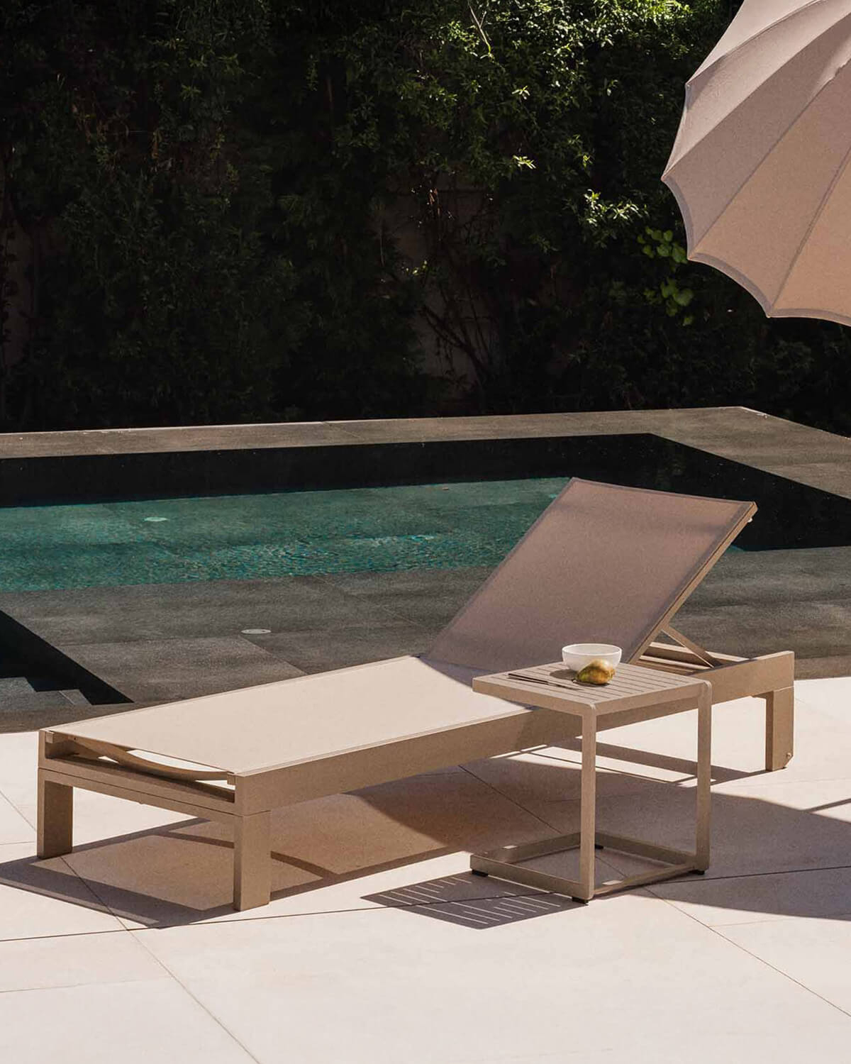 Pack 2 Tumbonas Reclinables de Tela y Aluminio New Kreta, imagen de galer&iacute;a 2