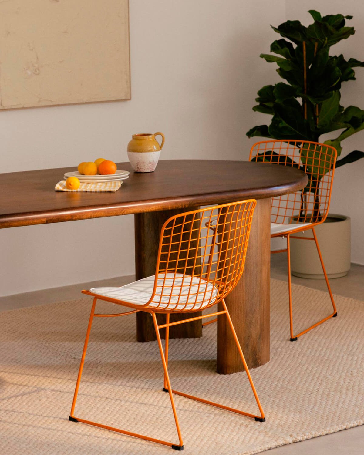 Silla de Comedor con Respaldo Alto de Metal Aras Fresh, imagen de galer&iacute;a 2