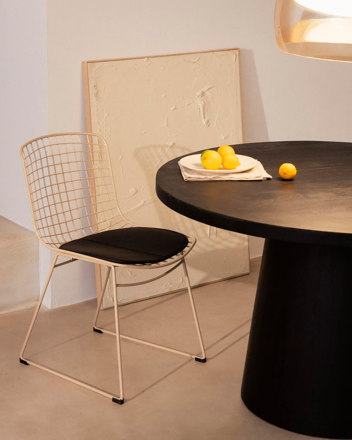 Pack 2 Sillas de Comedor con Respaldo Alto de Metal Aras Fresh, imagen de galer&iacute;a 2