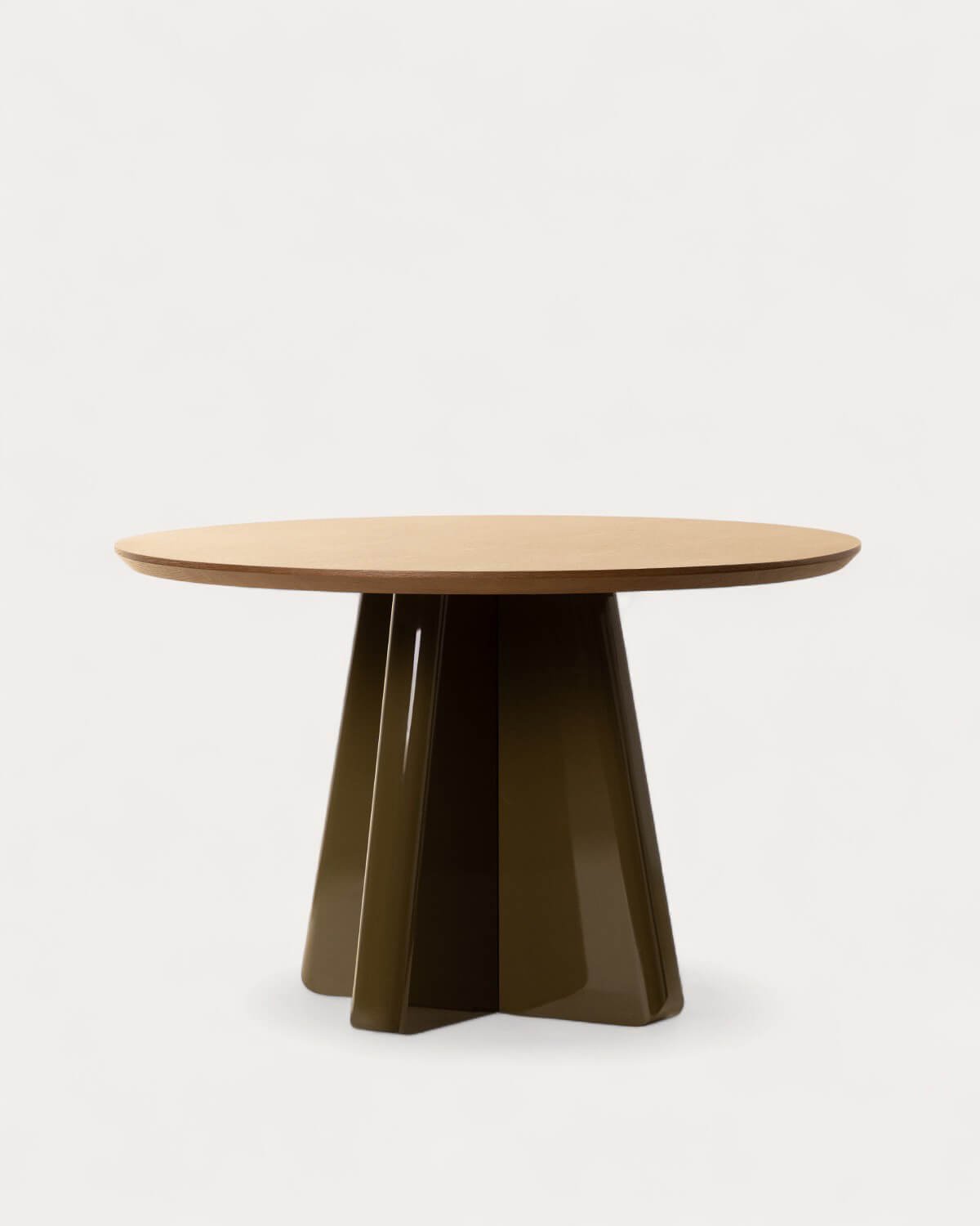 Mesa de Comedor Redonda de Madera (Ø120 cm) Roxenna, imagen de galería 1