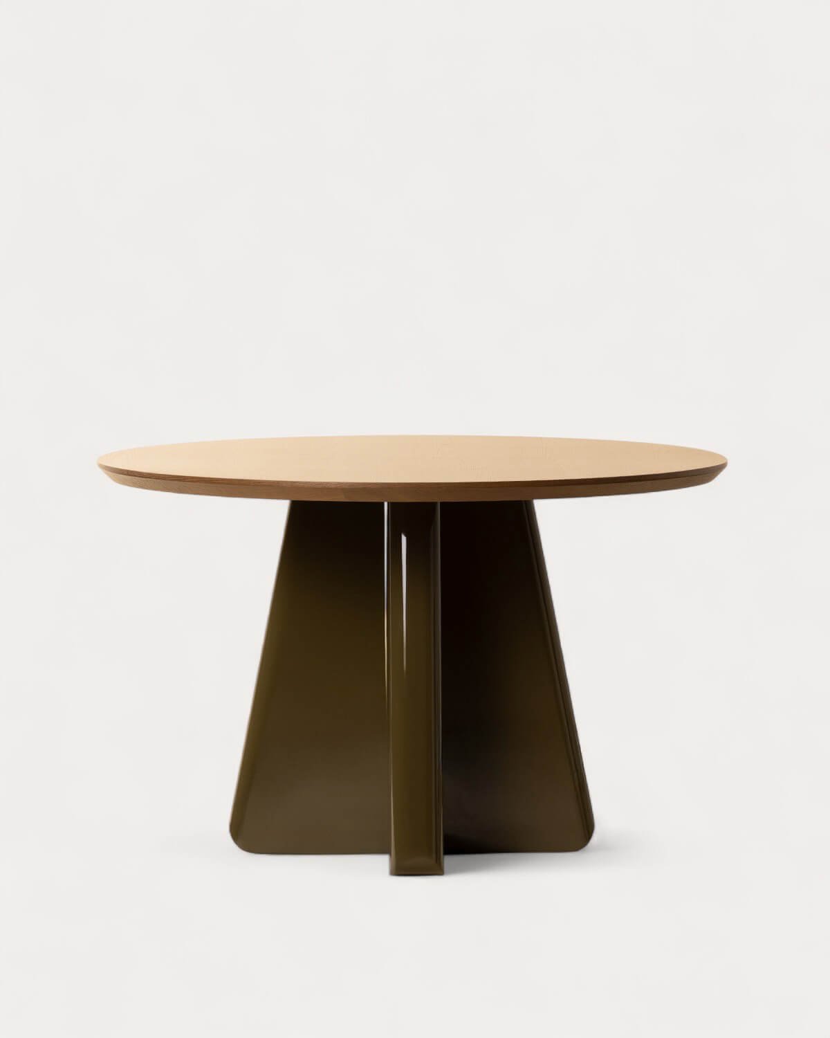 Mesa de Comedor Redonda de Madera (Ø120 cm) Roxenna, imagen de galería 2