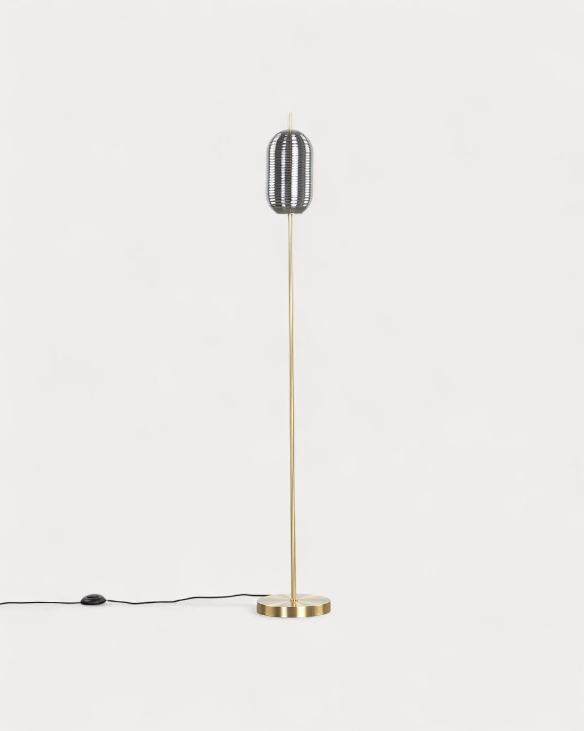 Lámpara de Pie LED Dimmable de Metal Samil, imagen de galería 1