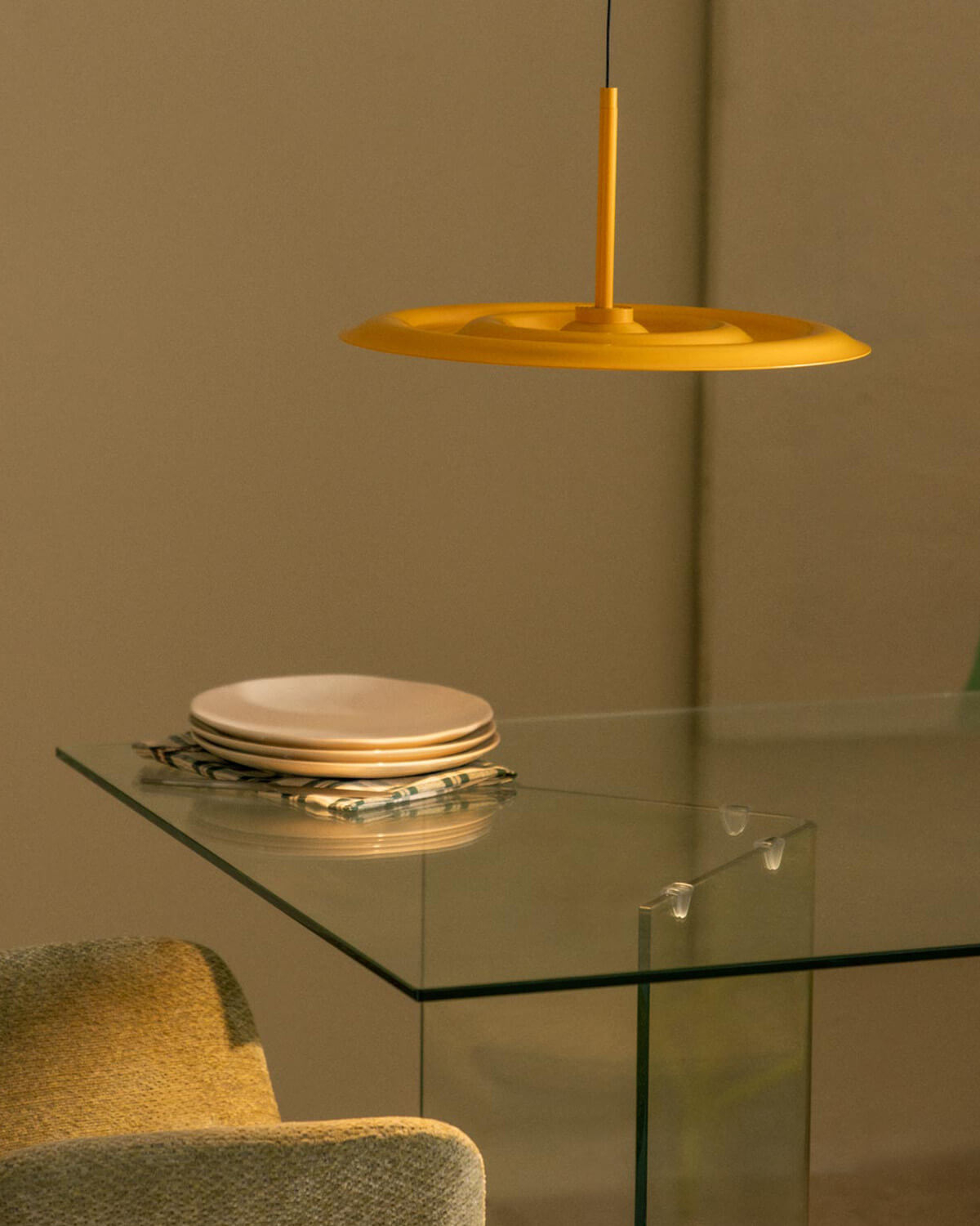 Lámpara de Techo Led de Metal (Ø40 cm) Aulis, imagen de galer&iacute;a 2