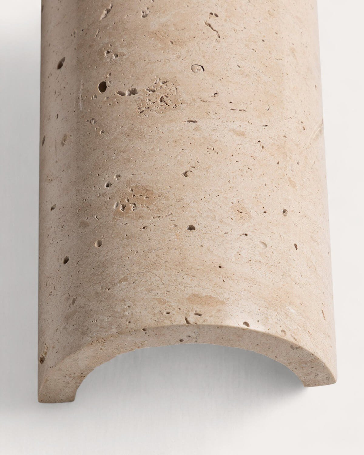 Aplique de Pared de Mármol Travertino Nasir, imagen de galería 4