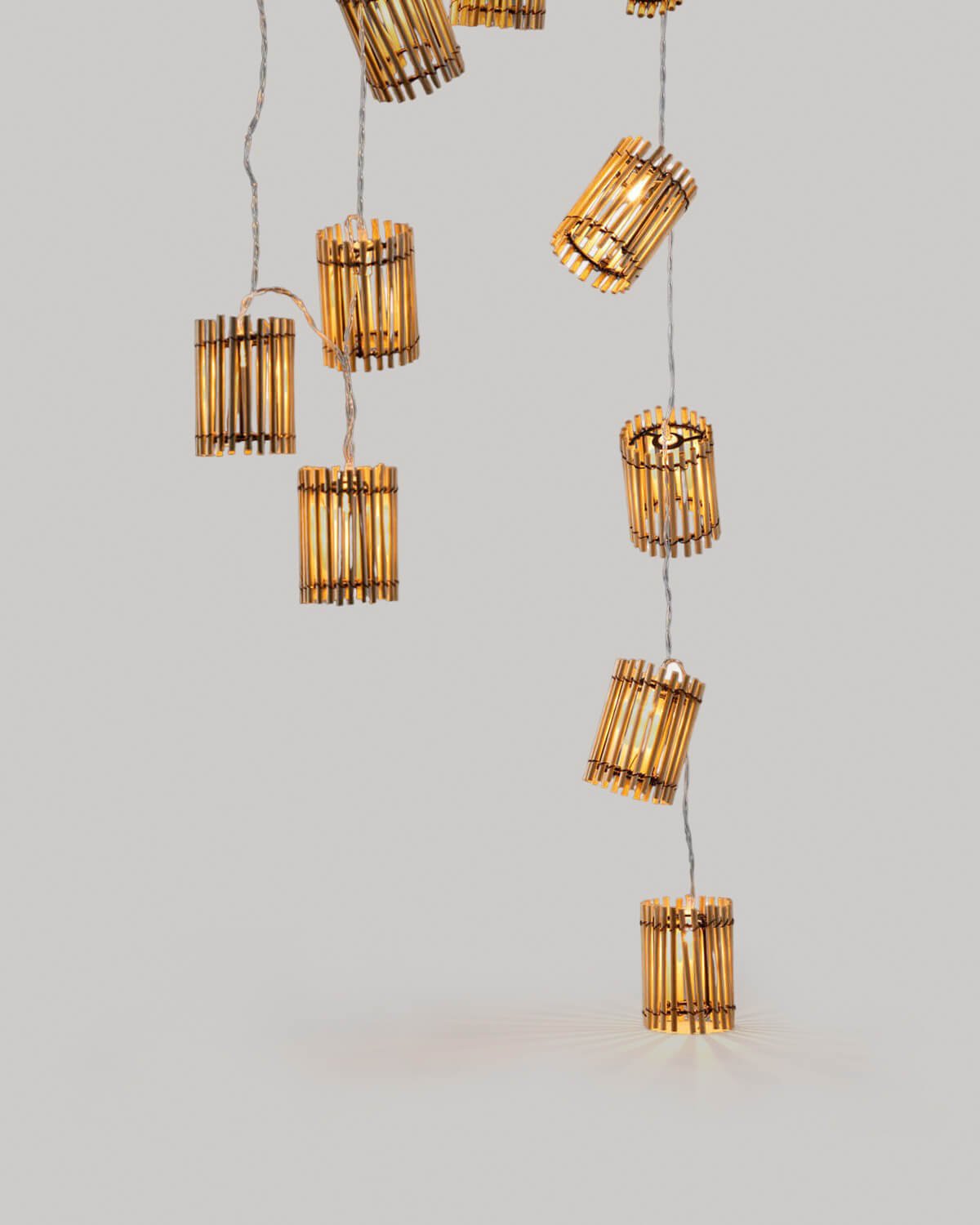 Guirnalda Decorativa LED de Bambú Hani, imagen de galería 2