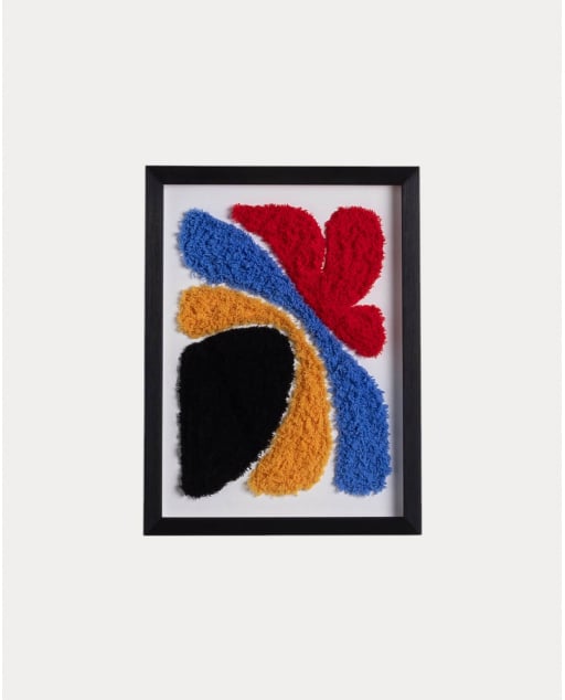 Cuadro Decorativo con Textura Textil (40x30 cm) Hazia