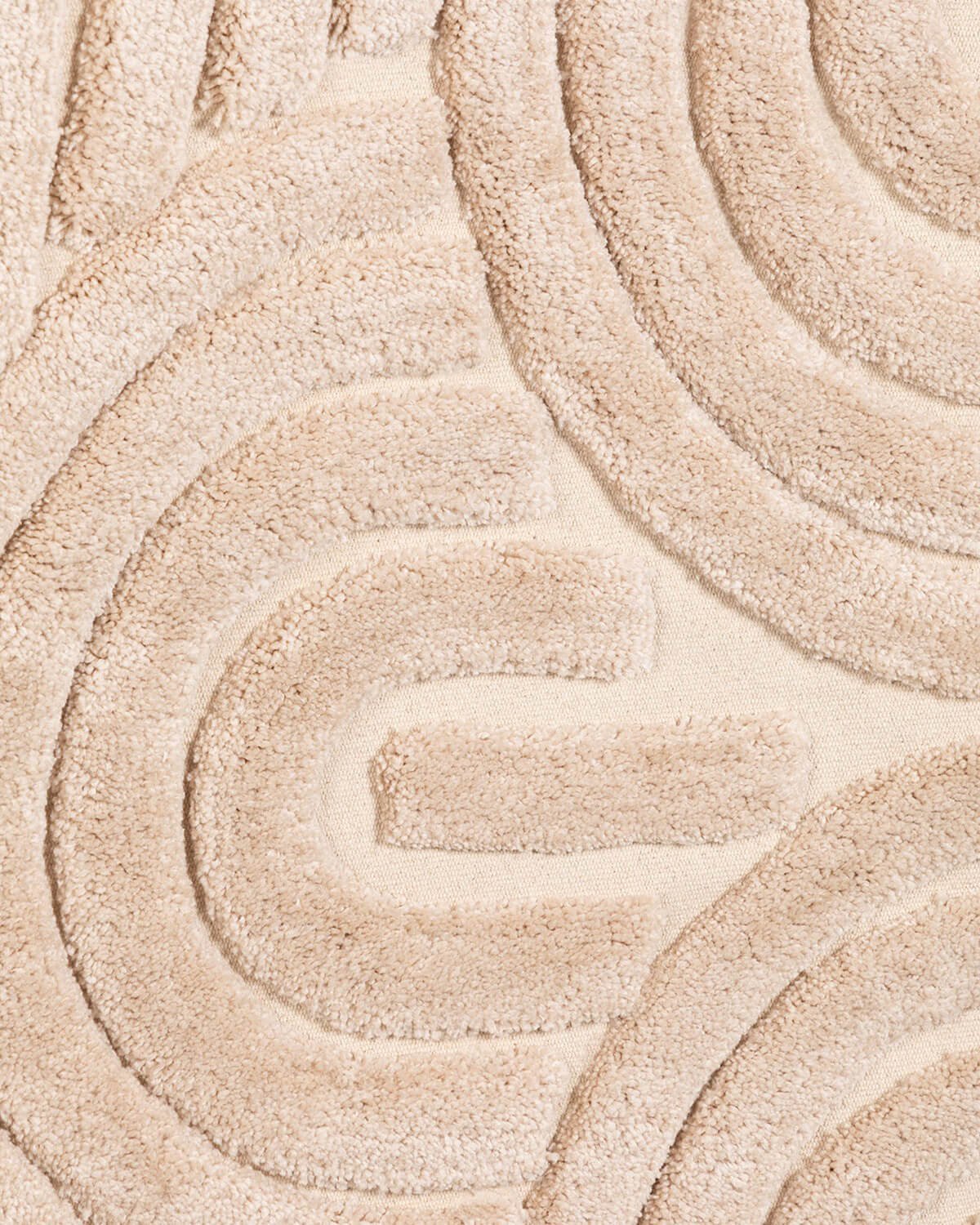 Alfombra Artesanal de Poliéster (236x165 cm) Zanas , imagen de galería 6