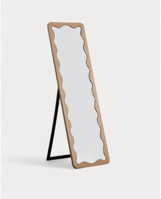 Espejo de Pie Rectangular de Madera (165x51 cm) Arali