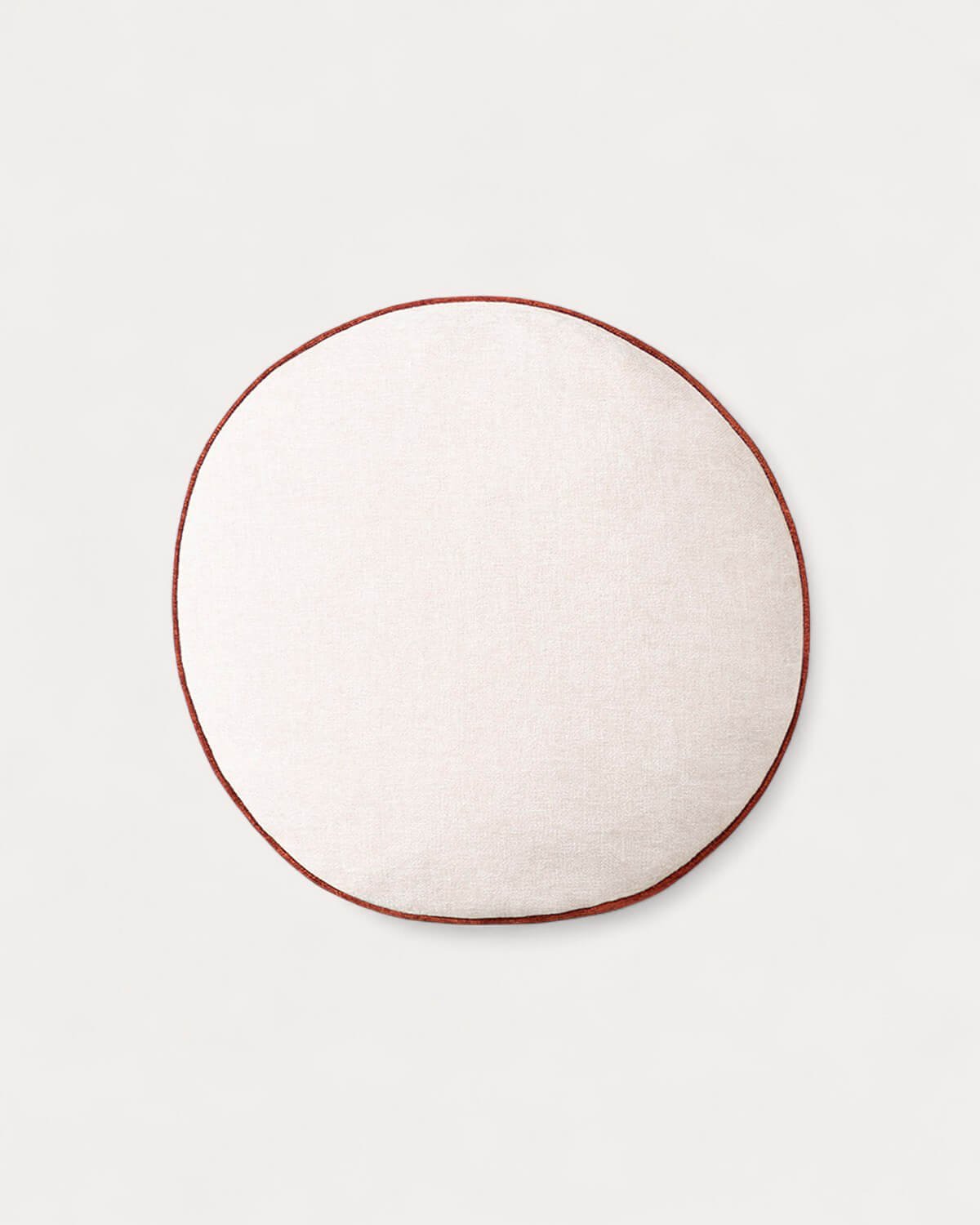 Cojín Redondo de Tela (Ø 43 cm) Ilham
