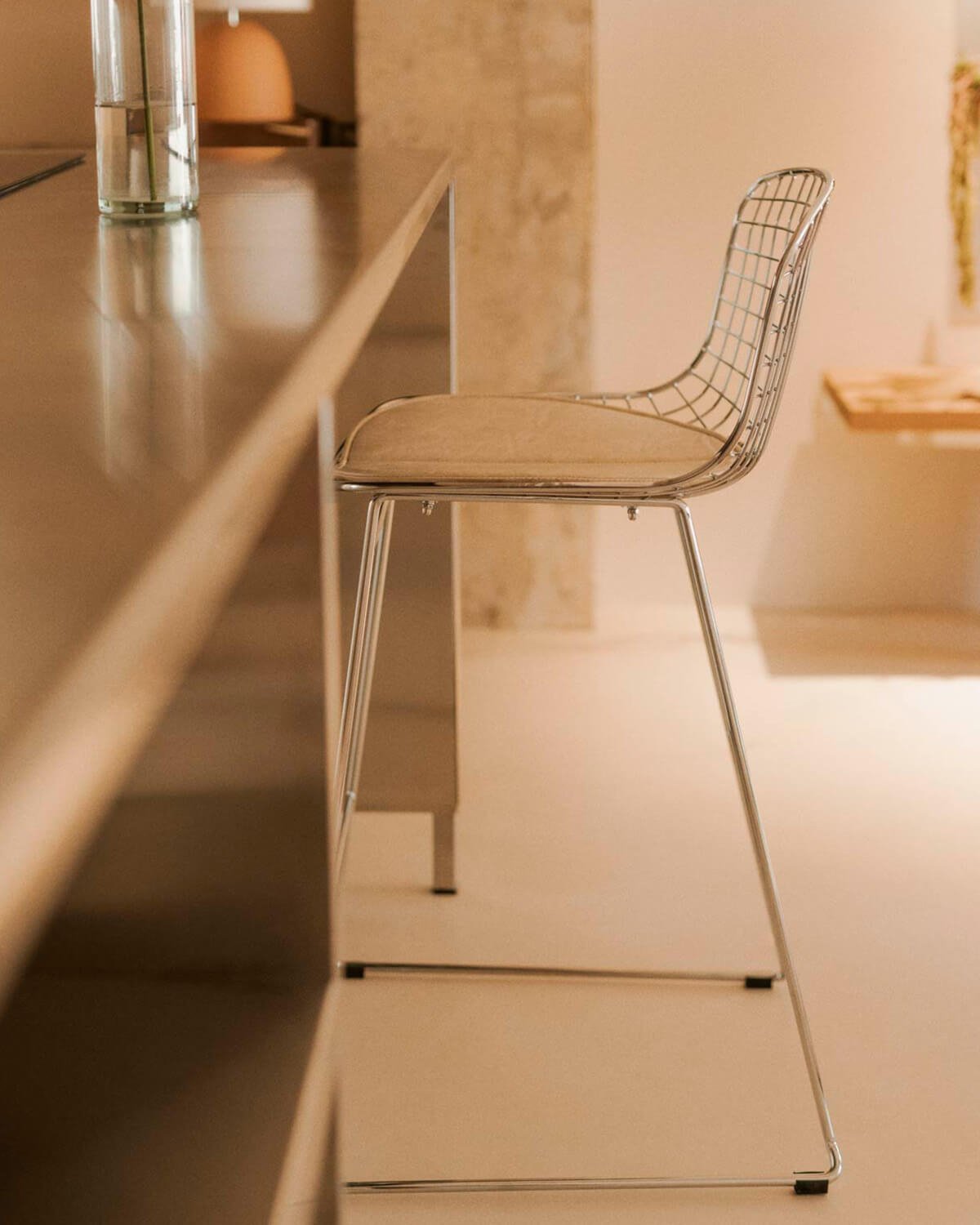 Cojín Rectangular de Polipiel (42,5x41 cm) para Silla Aras, imagen de galería 2