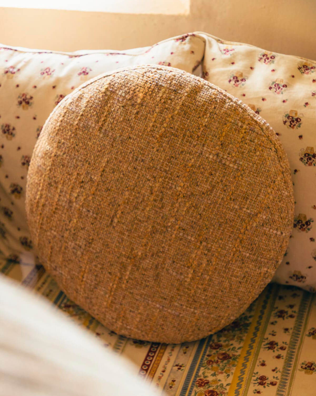 Cojín Redondo de Tela (Ø43 cm) Suaus, imagen de galería 2