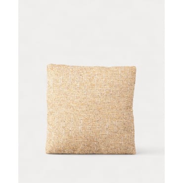 Cojín Cuadrado de Tela (43x43 cm) Suaus Amarillo Wheat - The Masie