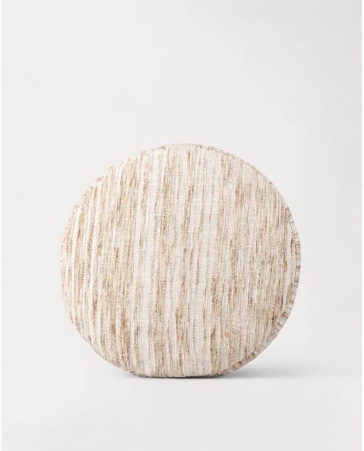 Cojín Redondo de Tela (Ø44 cm) Marssel