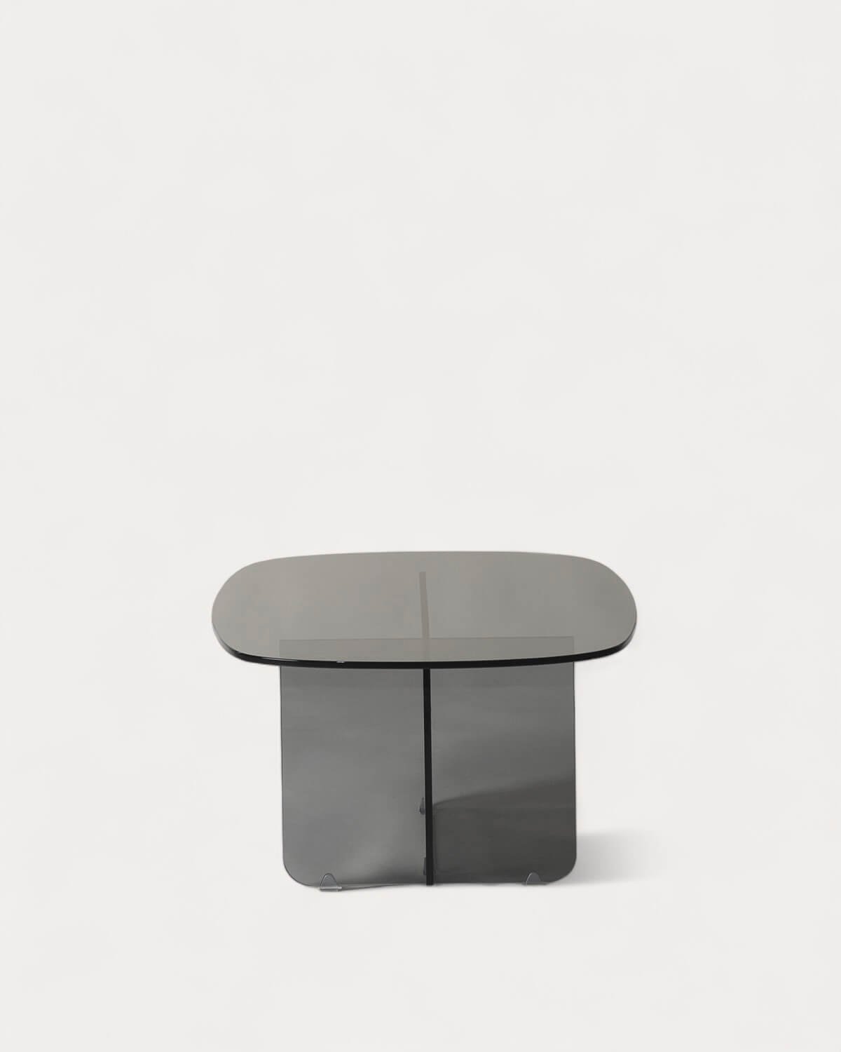 Mesa de Centro Ovalada de Cristal Templado (90x60 cm) Urel, imagen de galería 4