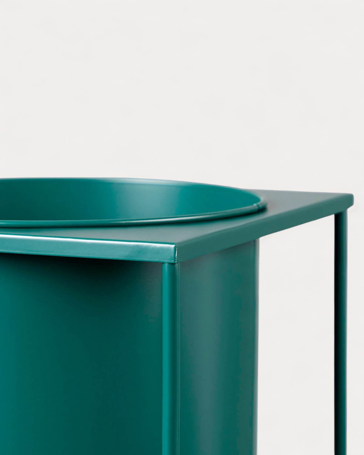 Conjunto 3 Maceteros Redondos de Metal Cosme, imagen de galer&iacute;a 7