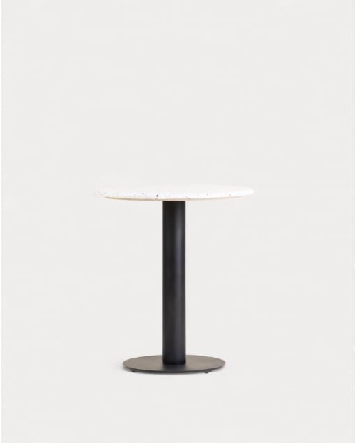 Mesa de Comedor Redonda de Terrazo (Ø70 cm) Habana