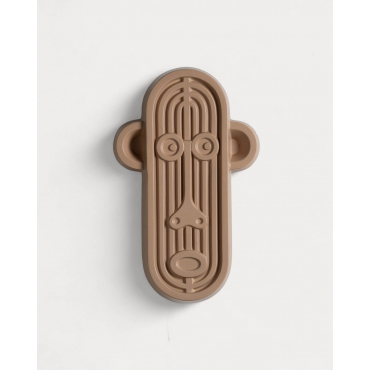Figura Decorativa Grande de Dolomita XL Nebaj Marrón Clay - The Masie