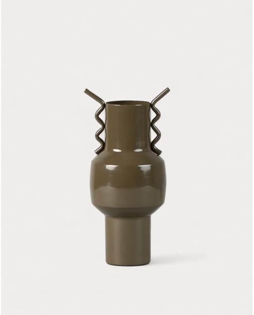 Jarrón de Metal (31,5 cm) Marci