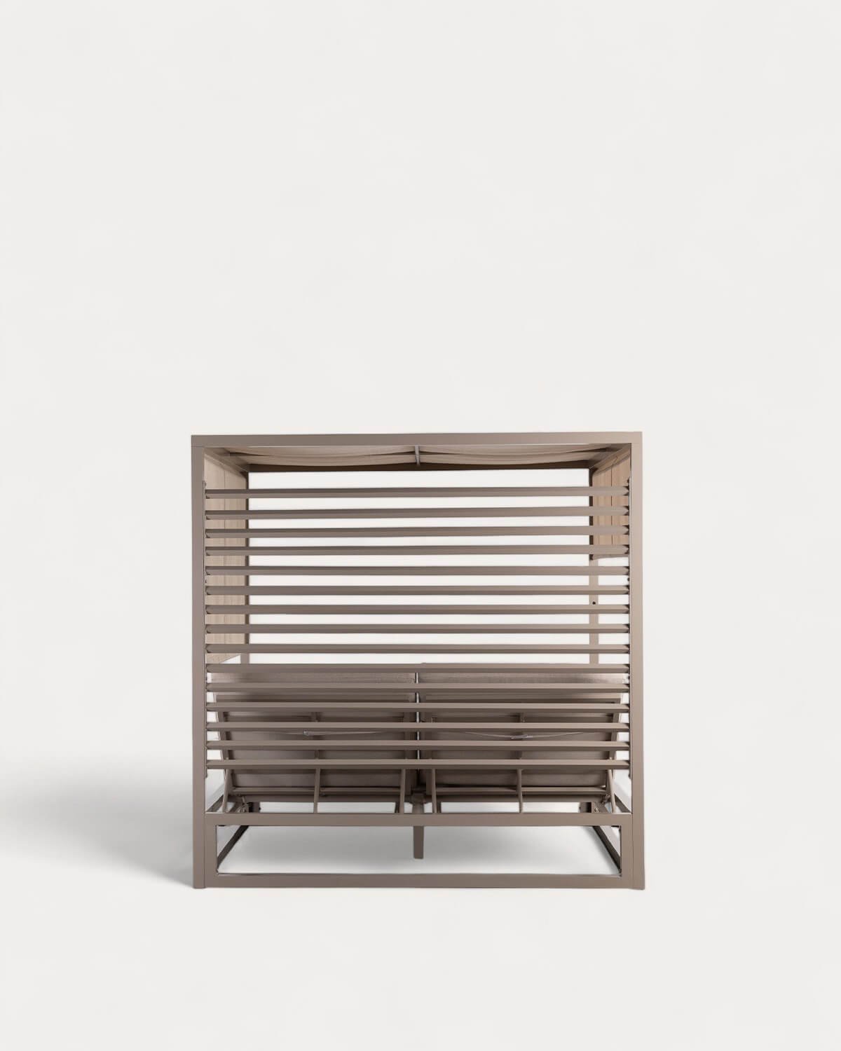 Cama Balinesa Reclinable de Tela y Aluminio Mersia, imagen de galería 5