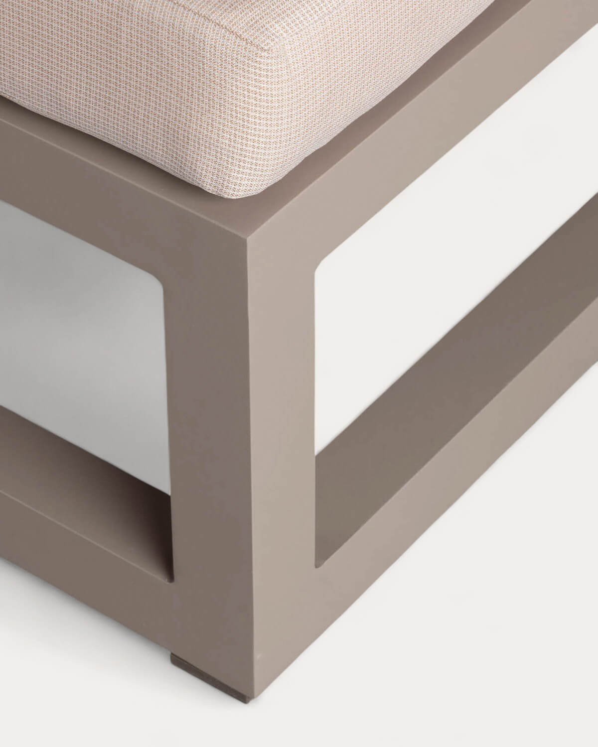 Tumbona Doble Reclinable de Aluminio con Cojín de Tela Kewin, imagen de galer&iacute;a 9