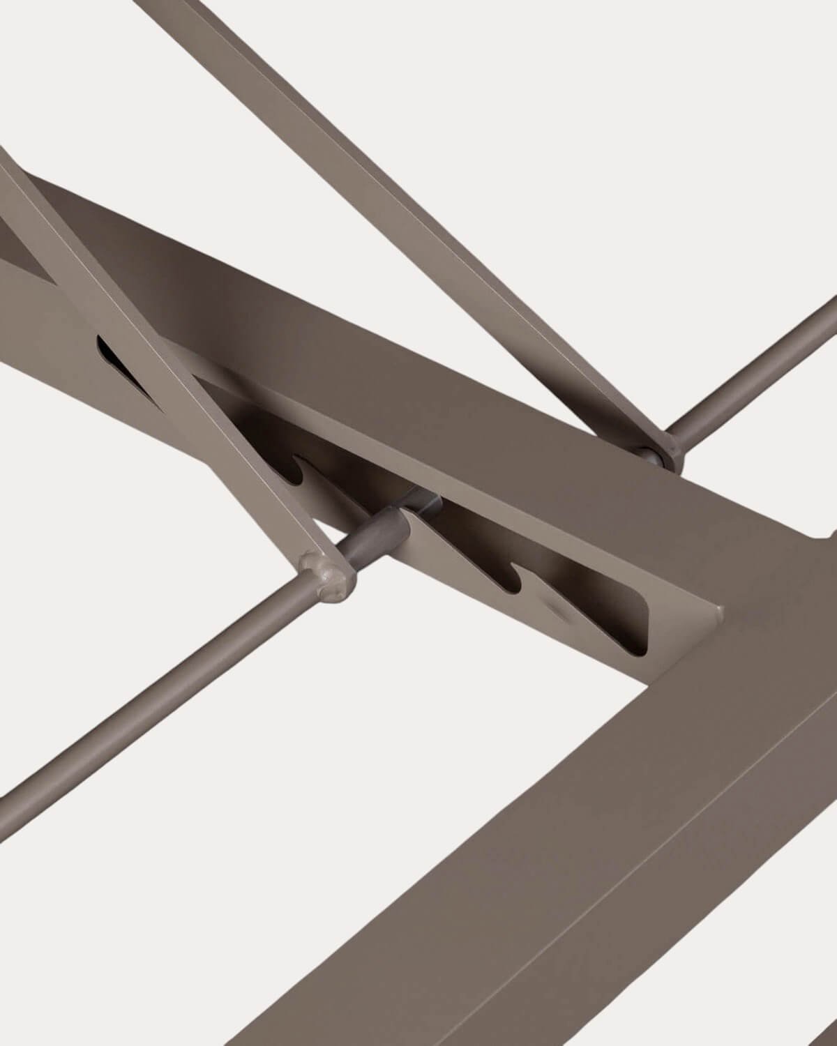 Tumbona Doble Reclinable de Aluminio con Cojín de Tela Kewin, imagen de galer&iacute;a 10