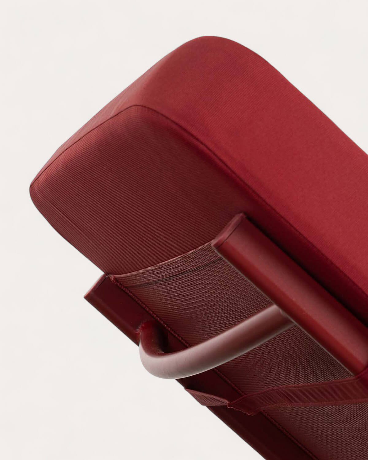 Tumbona Reclinable de Aluminio con Cojín de Tela Celina , imagen de galería 4