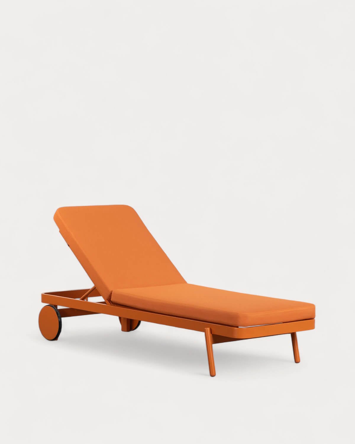 Tumbona Reclinable de Aluminio con Cojín de Tela Celina , imagen de galer&iacute;a 1