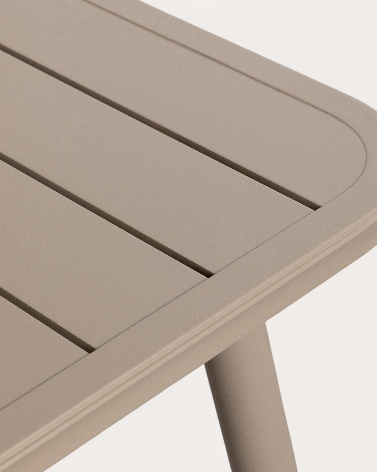 Set de Mesa Rectangular de Aluminio (160x90 cm) Cancún y 6 Sillas de Polipropileno de Exterior Briel, imagen de galería 4